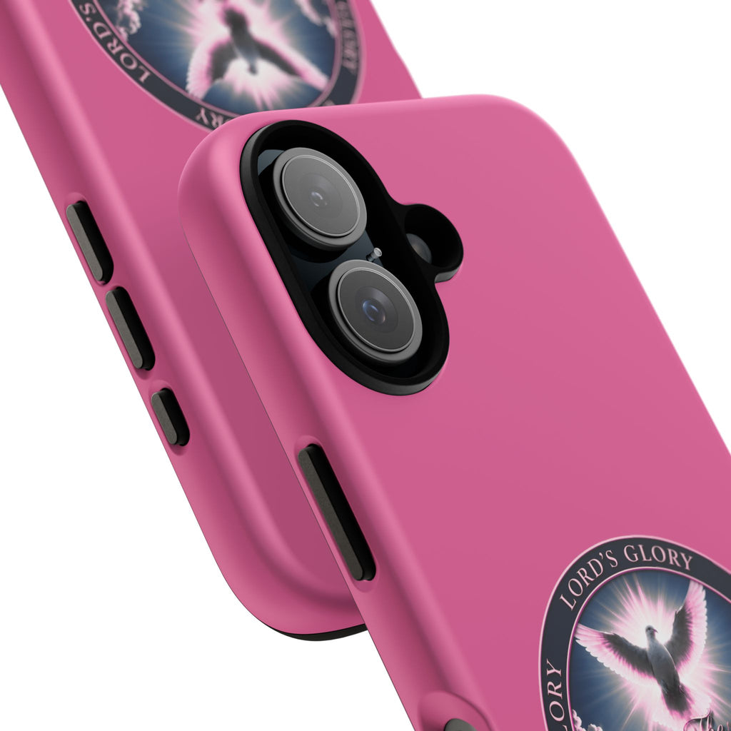 Christian Phone Case – "Lord's Glory with Lori" Dove Design Tough Case (Protective Phone Cover)