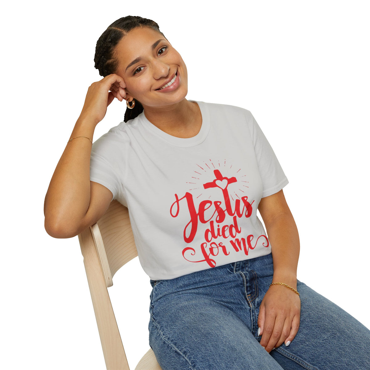 Jesus Died for Me Christian Faith T-Shirt