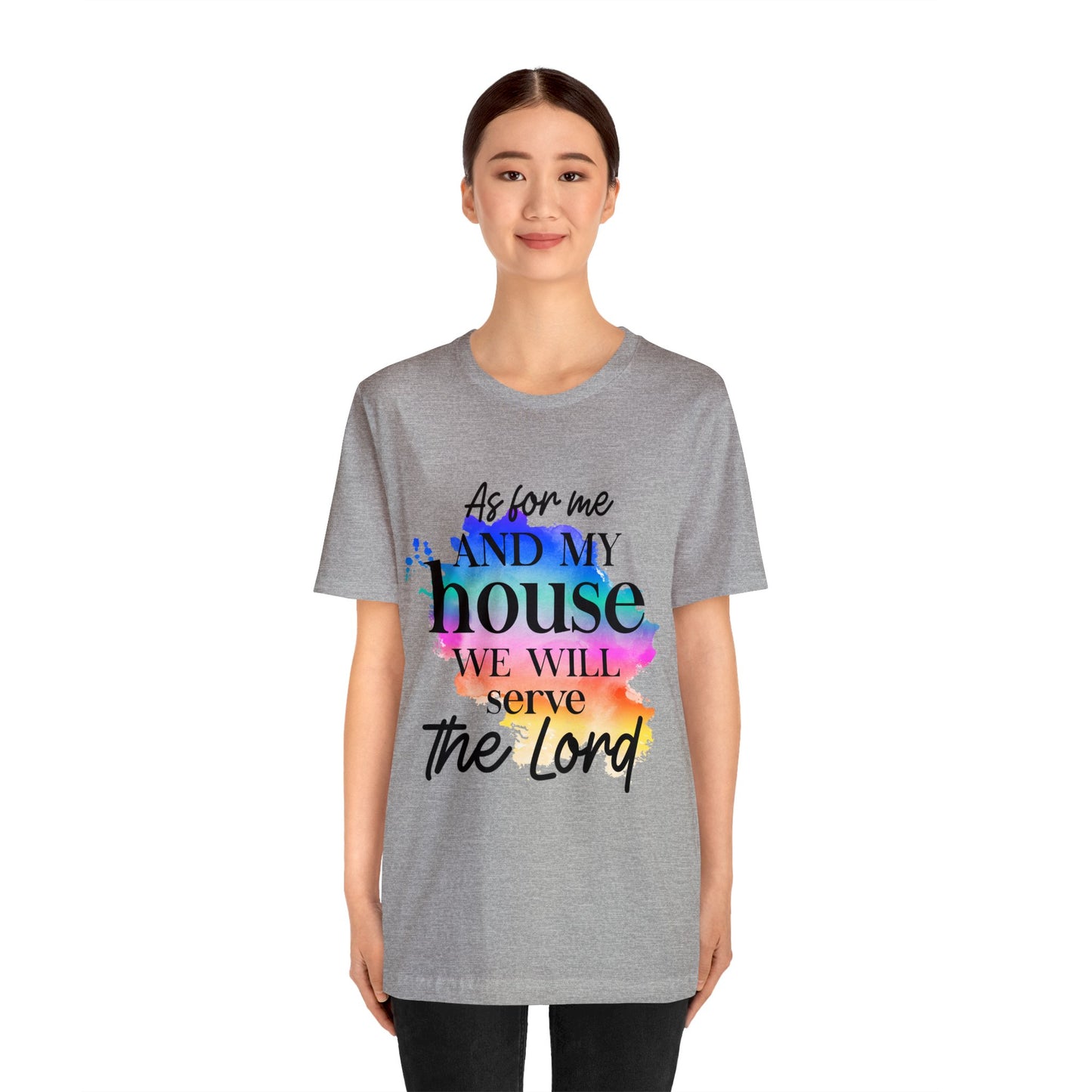 As For Me and My House - Unisex Jersey Short Sleeve Tee