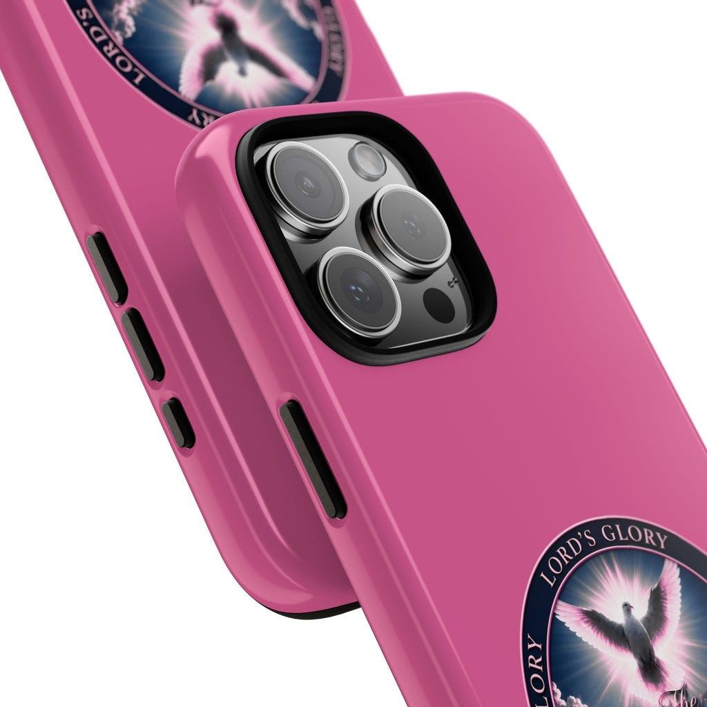 Christian Phone Case – "Lord's Glory with Lori" Dove Design Tough Case (Protective Phone Cover)
