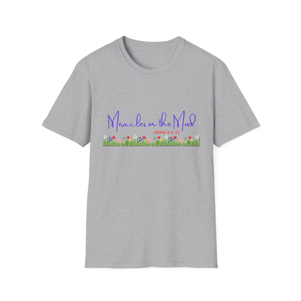 Mama Bear in the Meadow Kids Tee | Floral Meadow Script