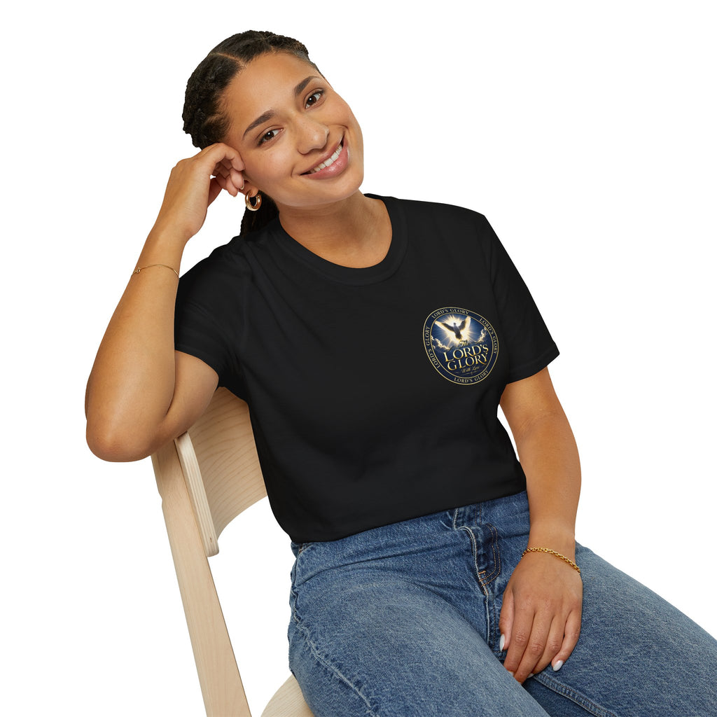 Lord's Glory with Lori Dove T‑Shirt — Christian Faith Logo Tee