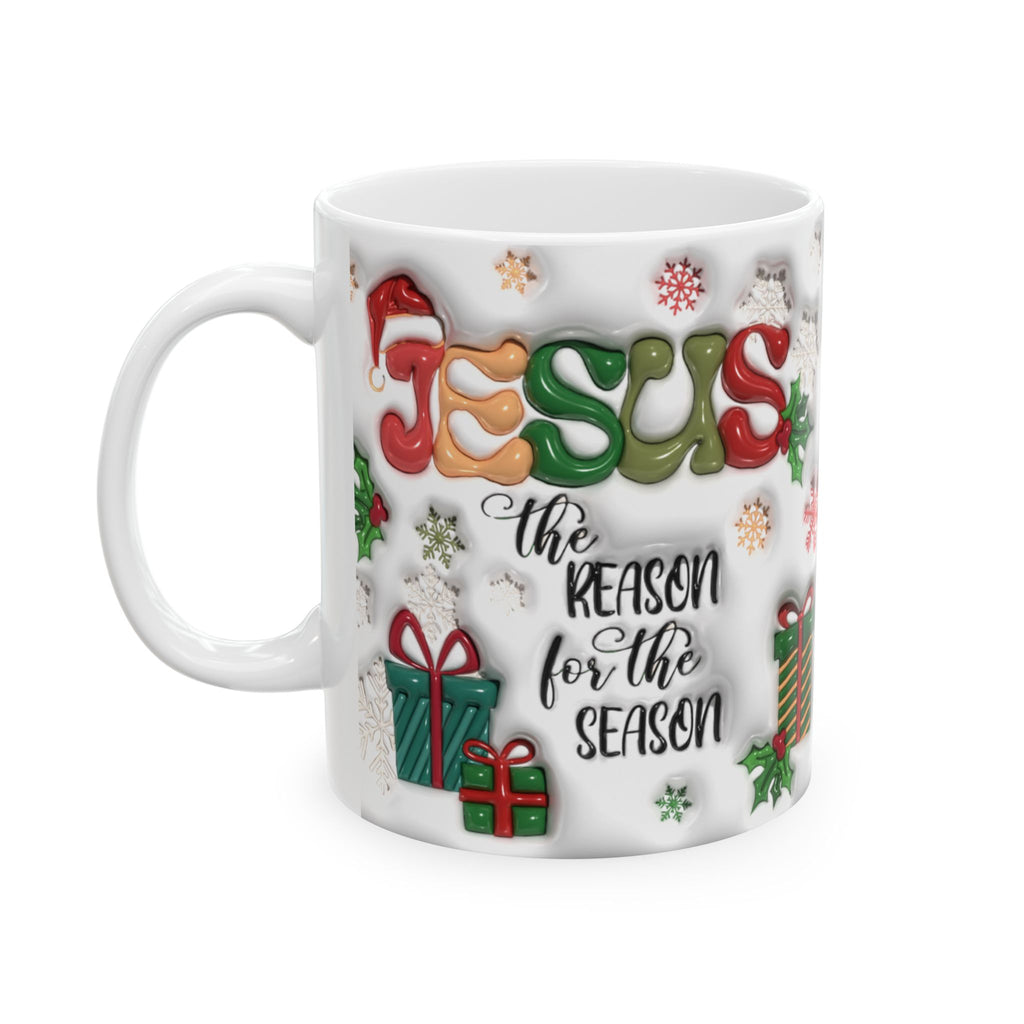 Jesus the Reason of the Season  | Holiday Coffee Cup | Christmas Gift | Hot Cocoa Mug