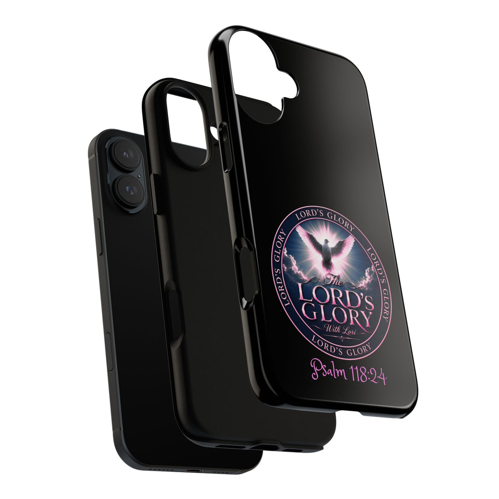 Christian Phone Case – "Lord's Glory with Lori" Dove Design Tough Case (Protective Phone Cover)