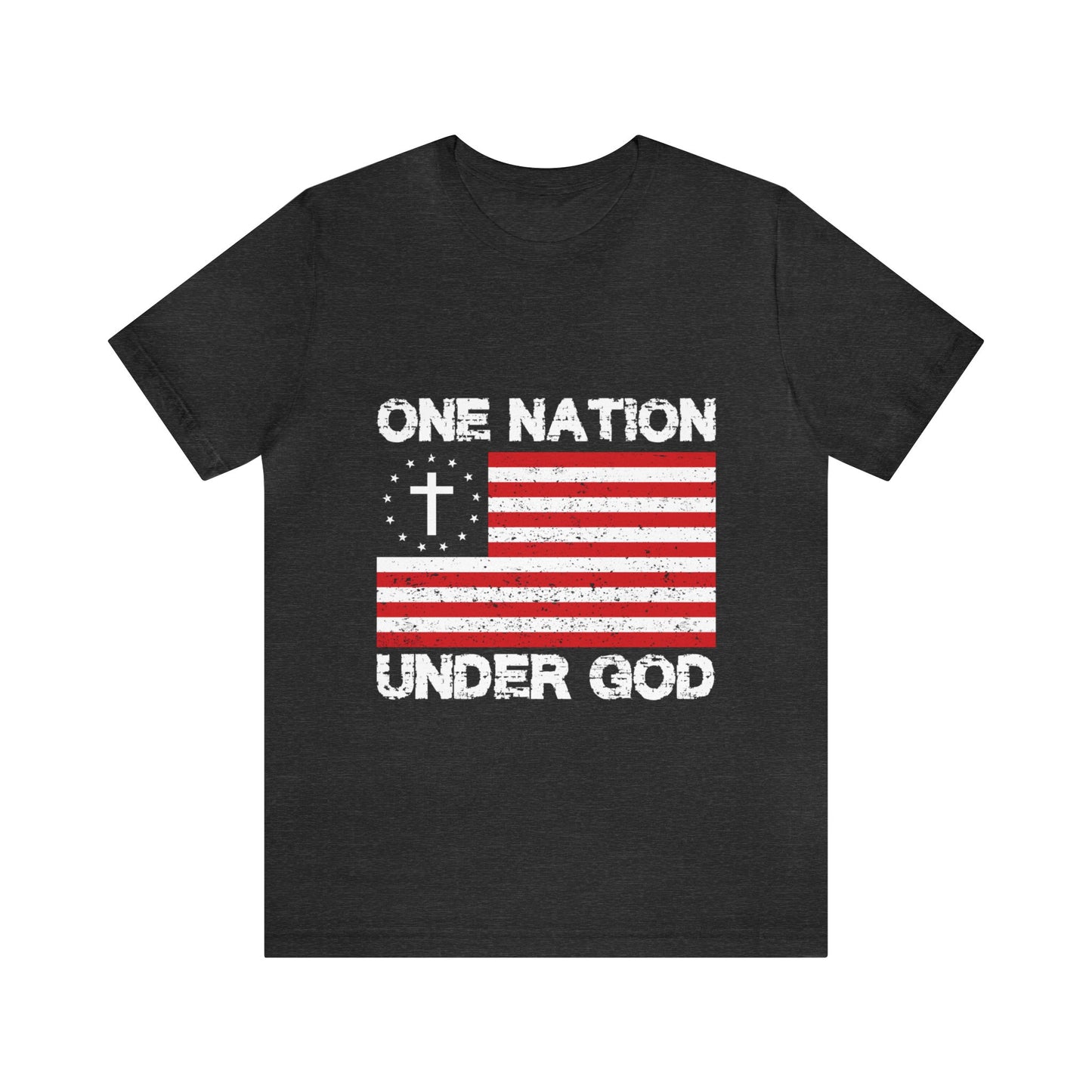 One Nation Under GOD - Unisex Jersey Short Sleeve Tee