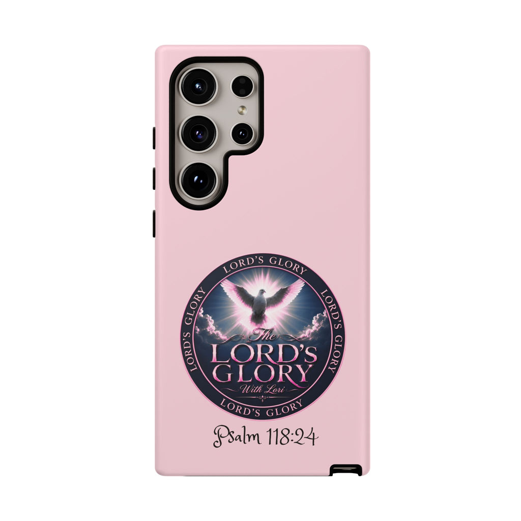 Christian Phone Case – "Lord's Glory with Lori" Dove Design Tough Case (Protective Phone Cover)
