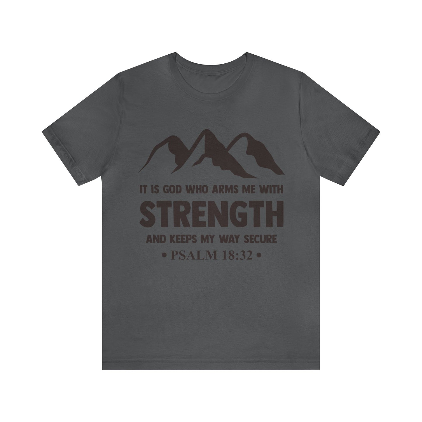 Strength in GOD - Unisex Jersey Short Sleeve Tee