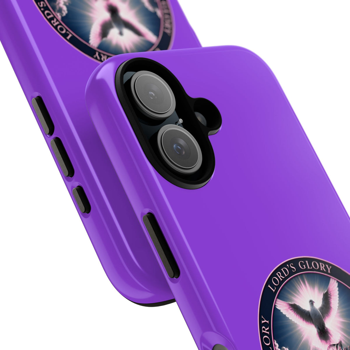 Christian Phone Case – "Lord's Glory with Lori" Dove Design Tough Case (Protective Phone Cover)