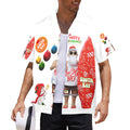 Men's All Over Print Hawaiian Shirt Made In USA Ships to USA Only
