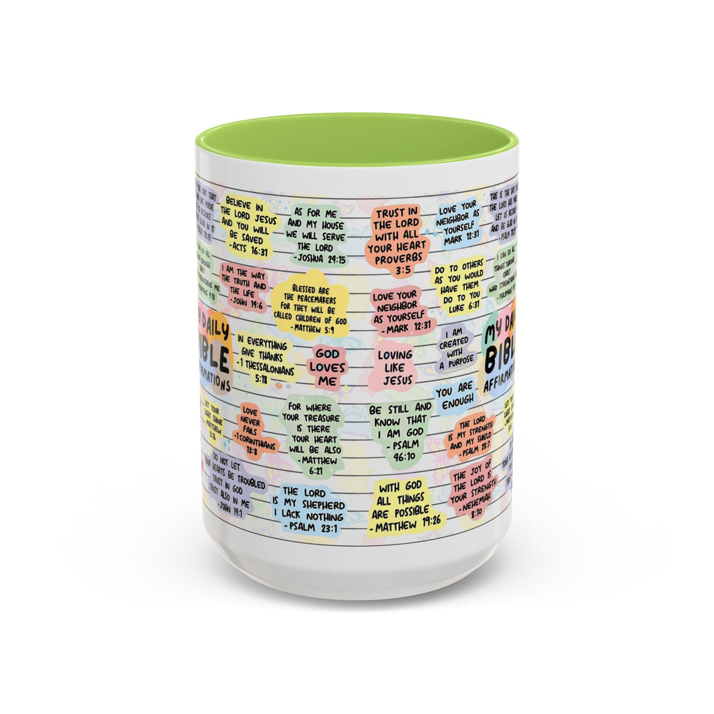 My Daily Bible Affirmations Coffee Mug 15oz/11oz