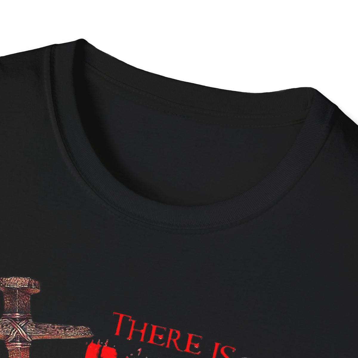 There's Power in the Blood of Jesus T-Shirt — Christian Cross Faith Shirt (Washed by the Blood)