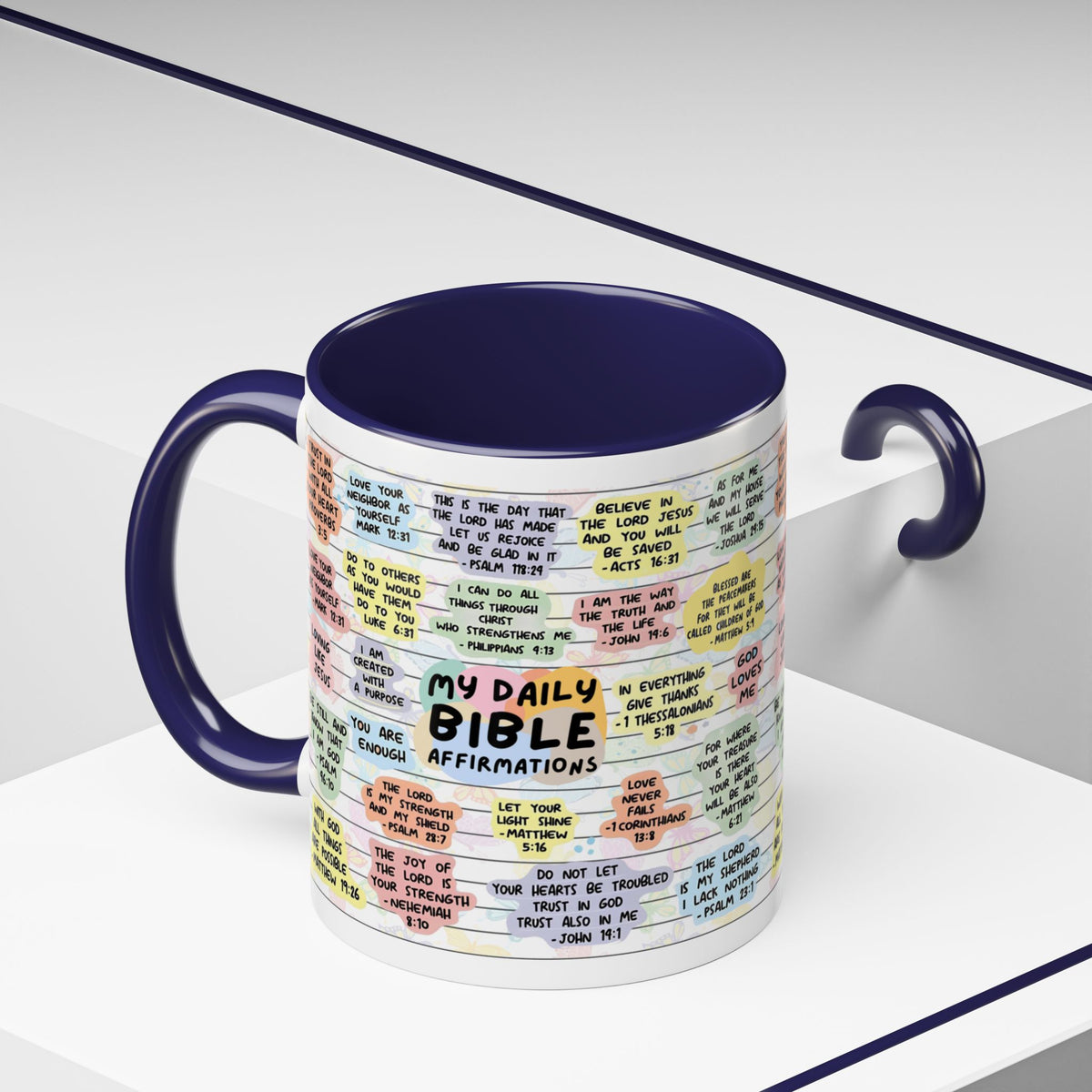 My Daily Bible Affirmations Coffee Mug 15oz/11oz