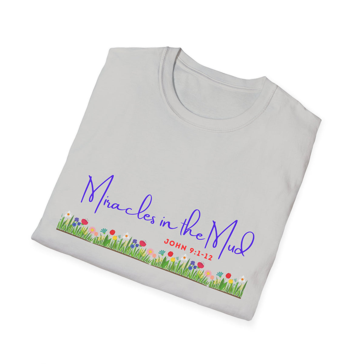 Mama Bear in the Meadow Kids Tee | Floral Meadow Script