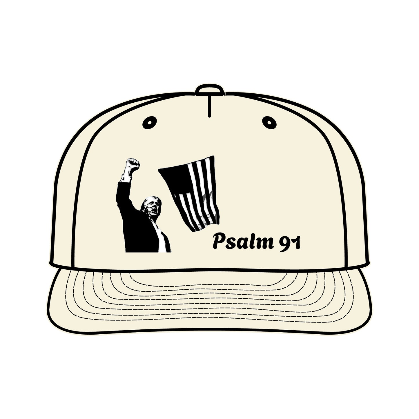 Donald Trump Protected By GOD! Psalm 91 Cap