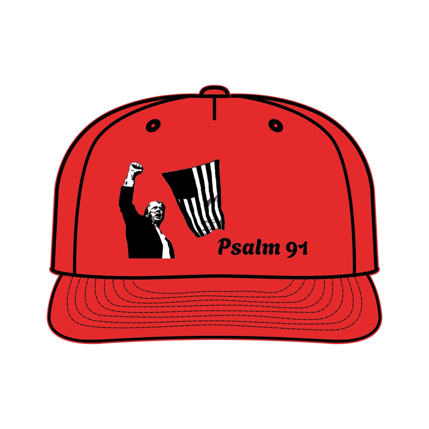 Donald Trump Protected By GOD! Psalm 91 Cap