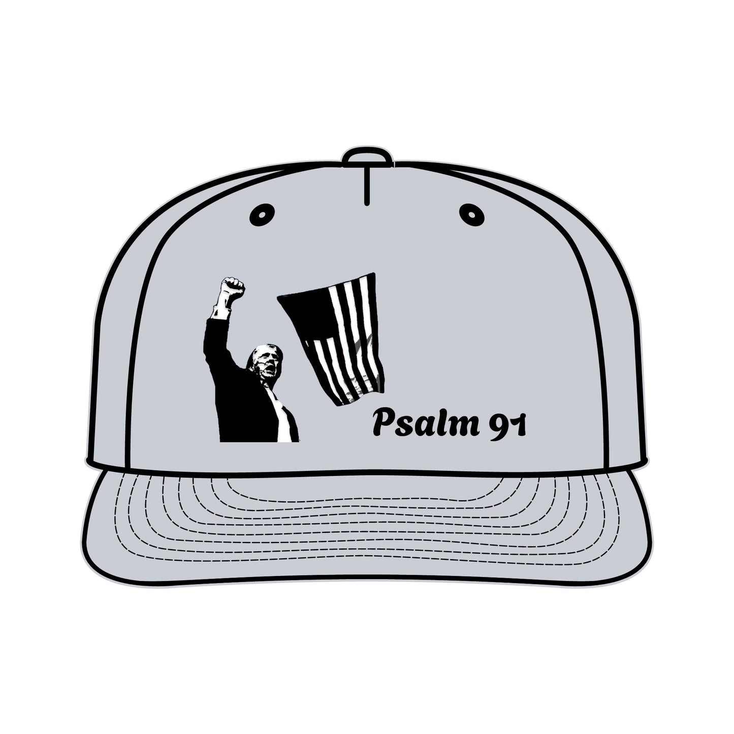 Donald Trump Protected By GOD! Psalm 91 Cap