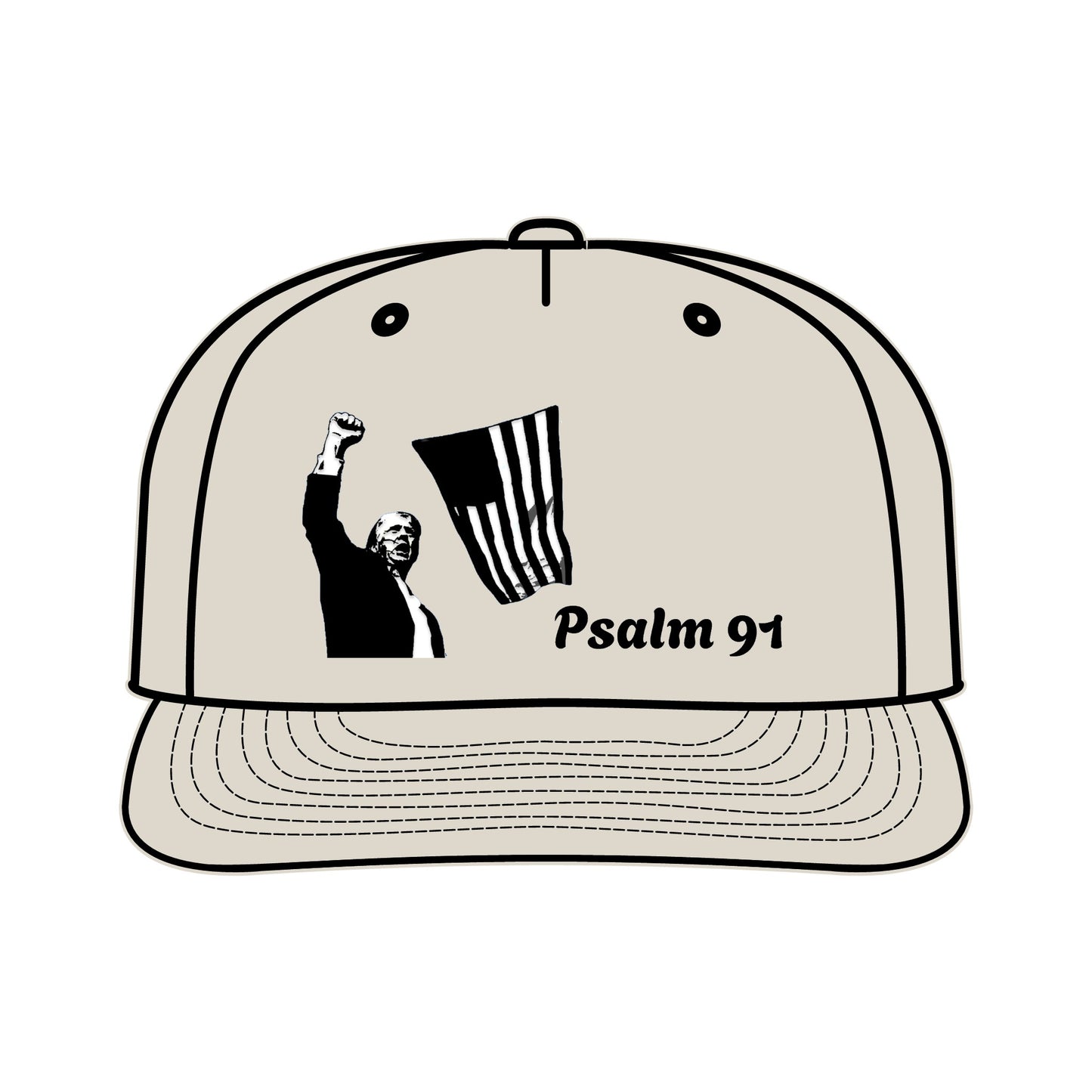 Donald Trump Protected By GOD! Psalm 91 Cap