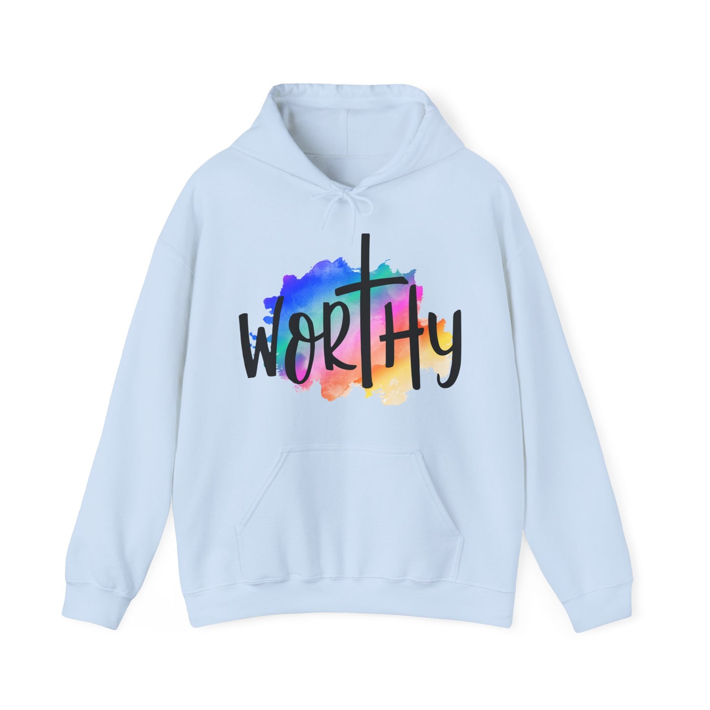 Worthy Worthy Worthy - Unisex Heavy Blend Hooded Sweatshirt