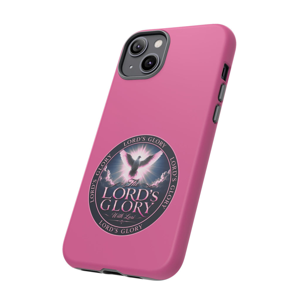 Christian Phone Case – "Lord's Glory with Lori" Dove Design Tough Case (Protective Phone Cover)