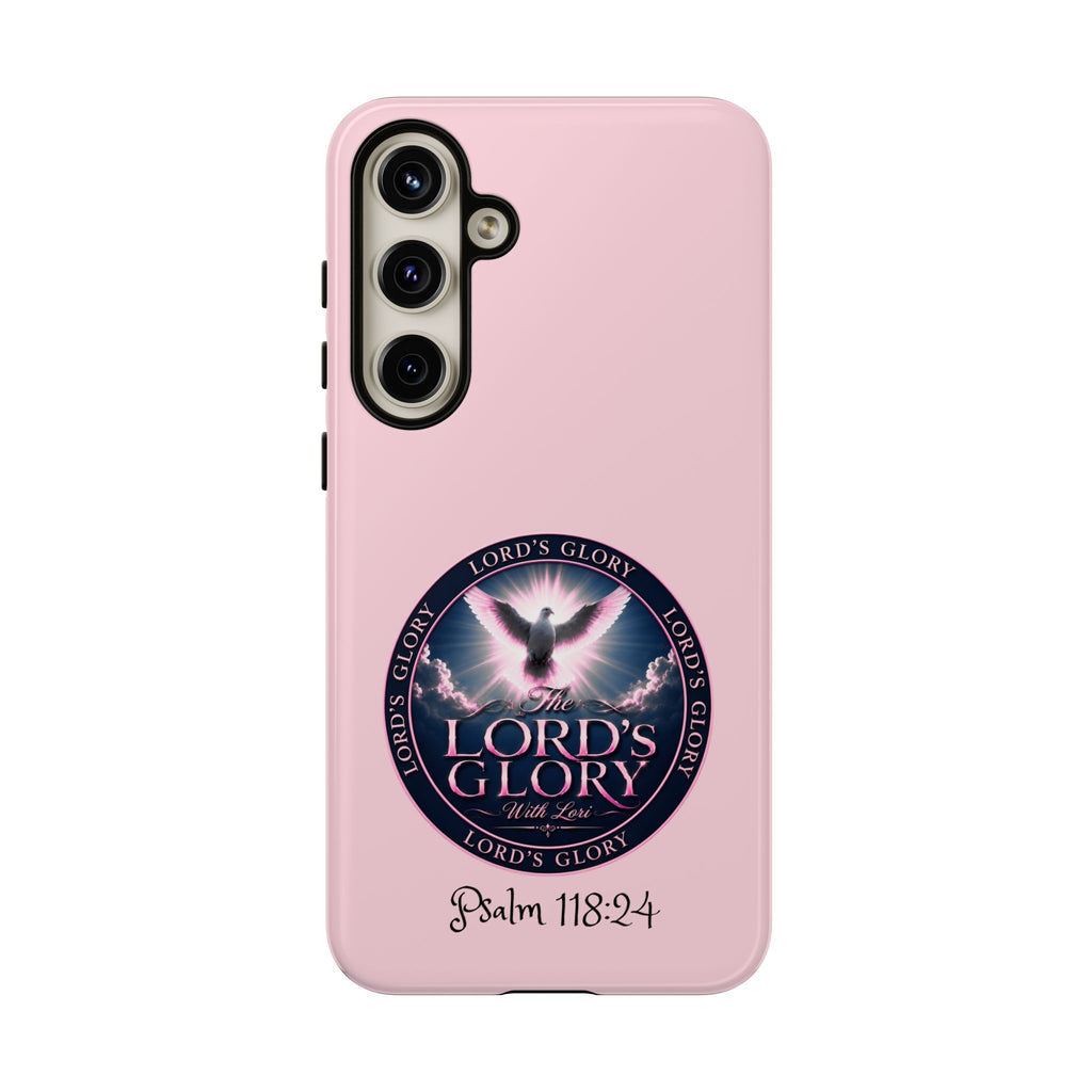 Christian Phone Case – "Lord's Glory with Lori" Dove Design Tough Case (Protective Phone Cover)