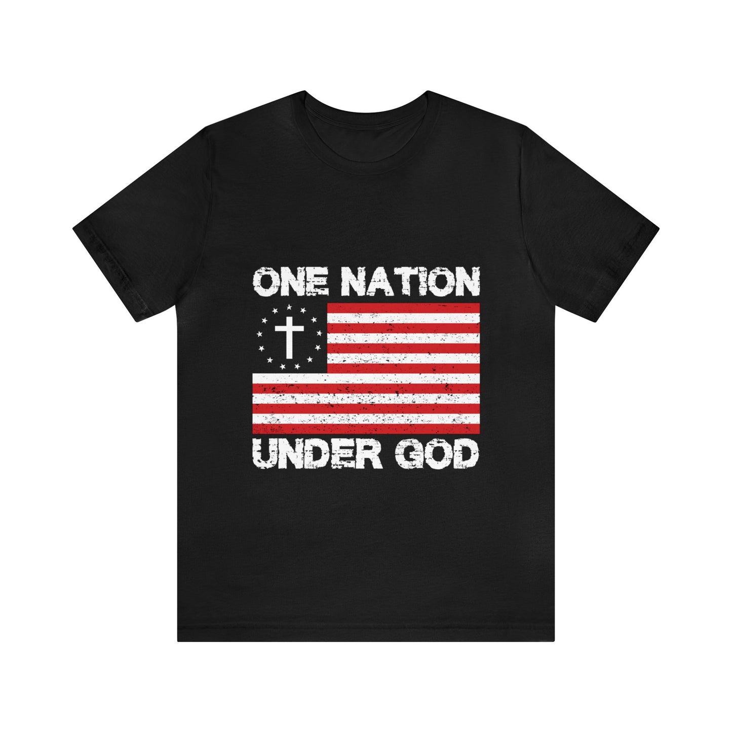 One Nation Under GOD - Unisex Jersey Short Sleeve Tee