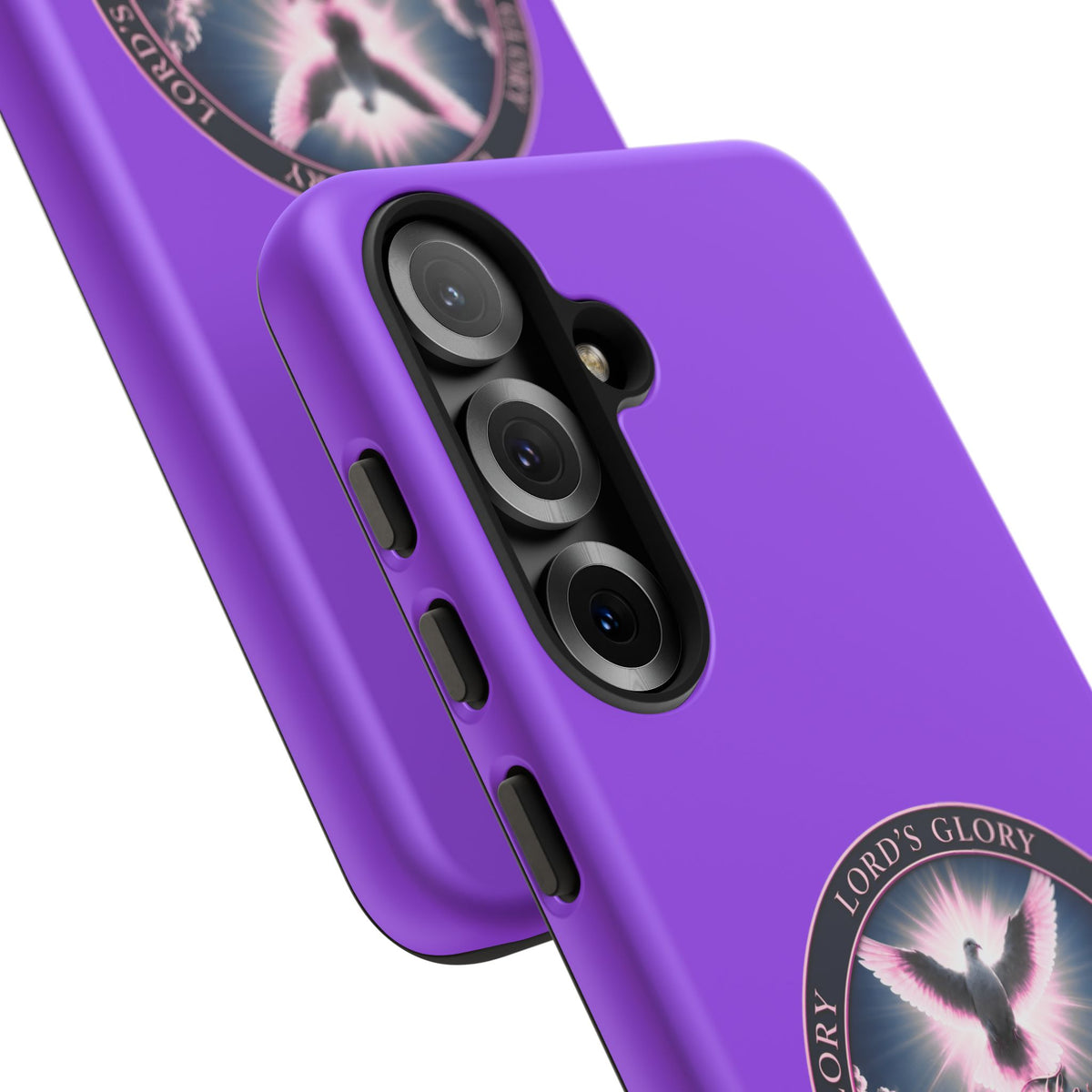 Christian Phone Case – "Lord's Glory with Lori" Dove Design Tough Case (Protective Phone Cover)