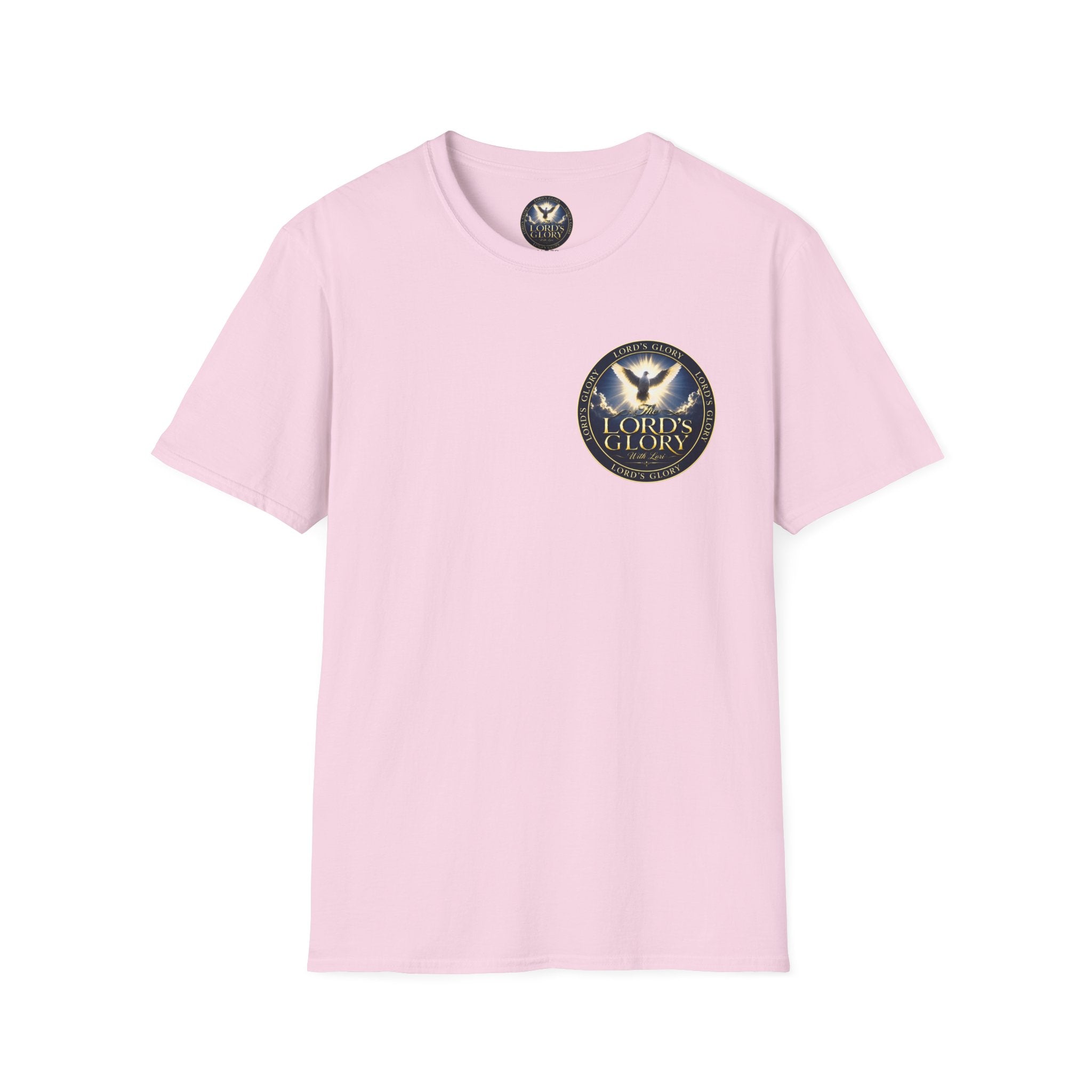 Lord's Glory with Lori Dove T‑Shirt — Christian Faith Logo Tee
