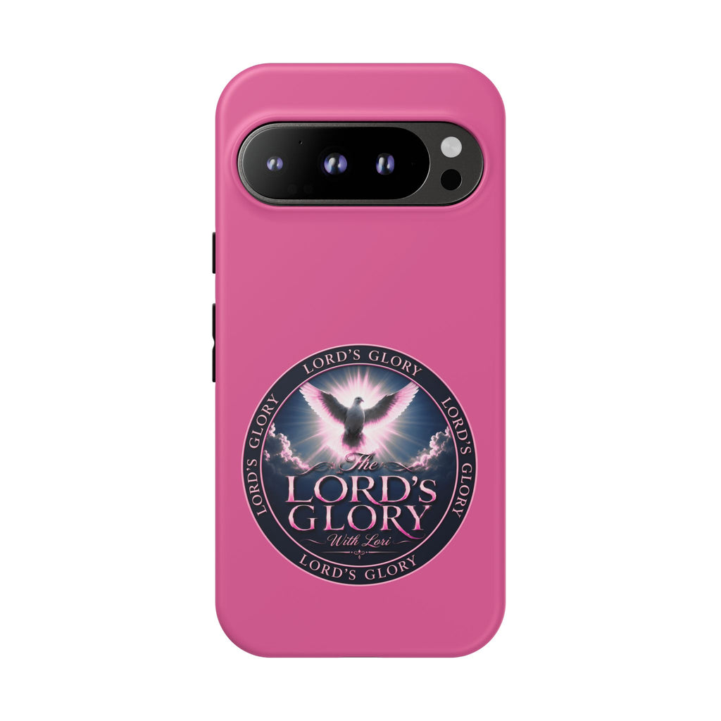 Christian Phone Case – "Lord's Glory with Lori" Dove Design Tough Case (Protective Phone Cover)