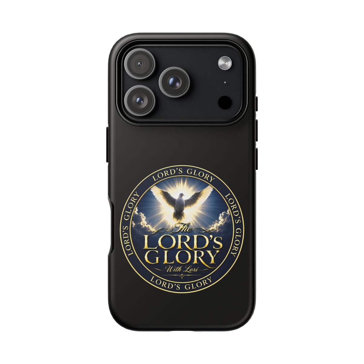 Lord's Glory with Lori Christian Phone Case — Dove & Light Religious iPhone Cover
