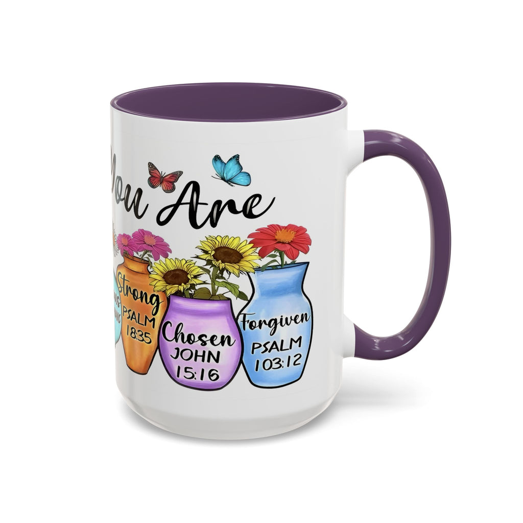 God Says You Are - You Are Loved Christian Bible Verse Coffee Mug
