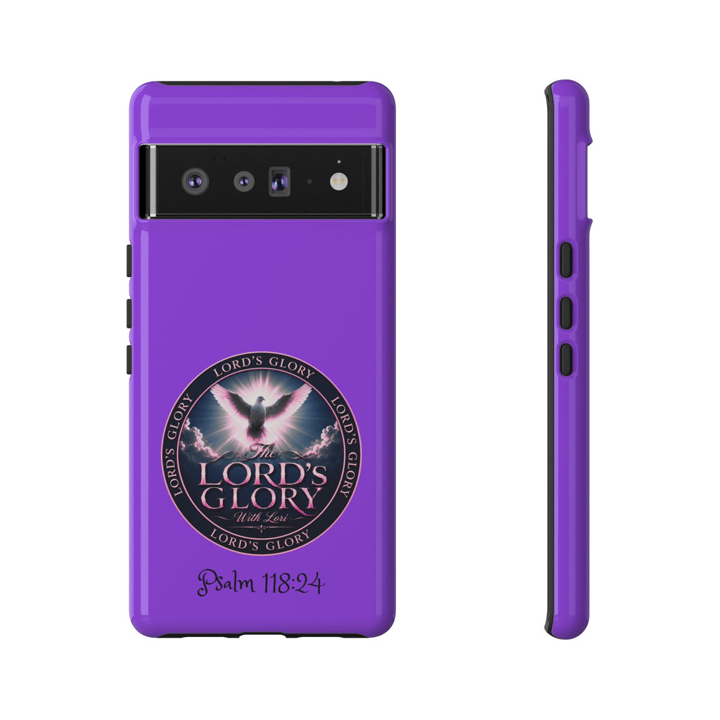 Christian Phone Case – "Lord's Glory with Lori" Dove Design Tough Case (Protective Phone Cover)