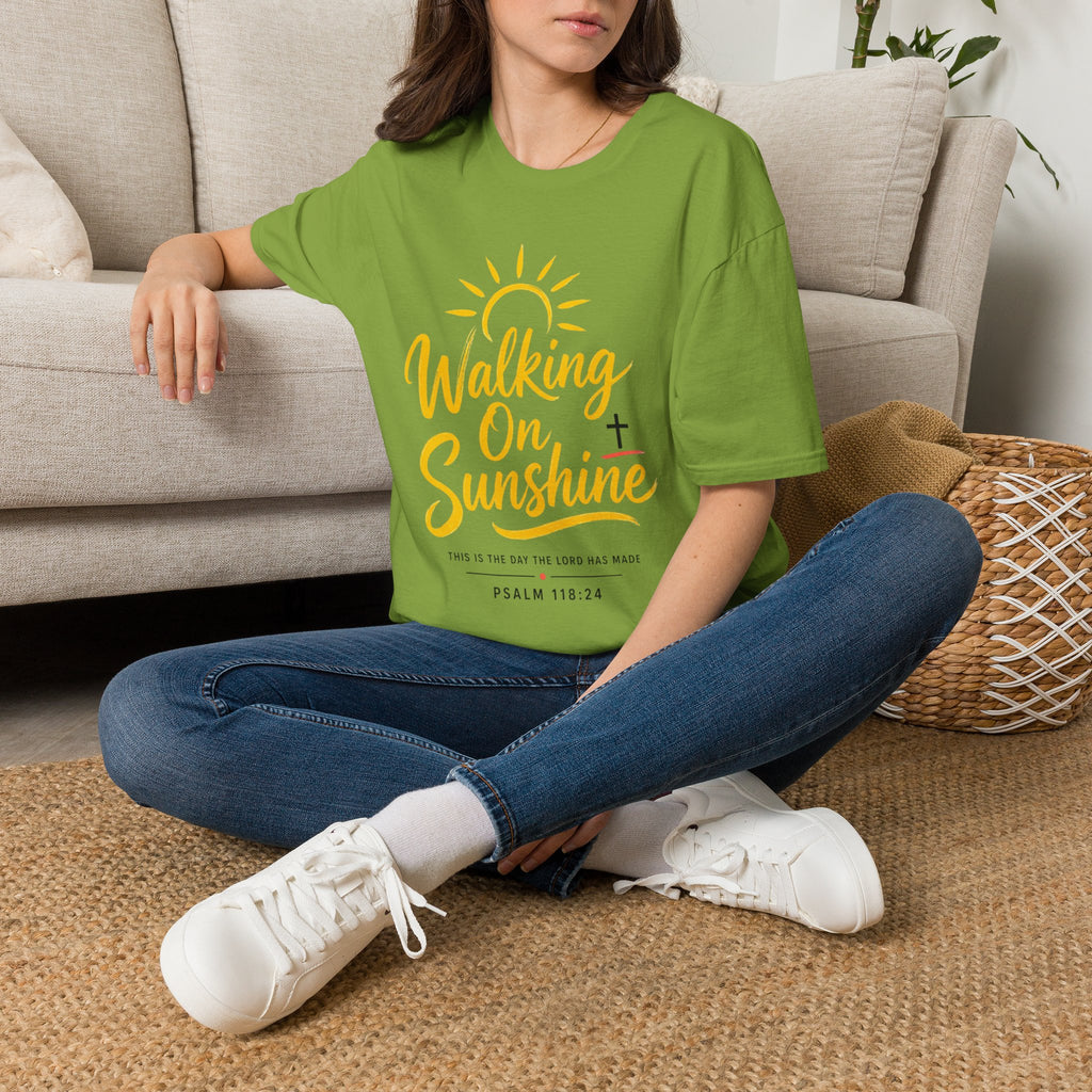 Walking on Sunshine Psalms 118:24 Softstyle T-Shirt