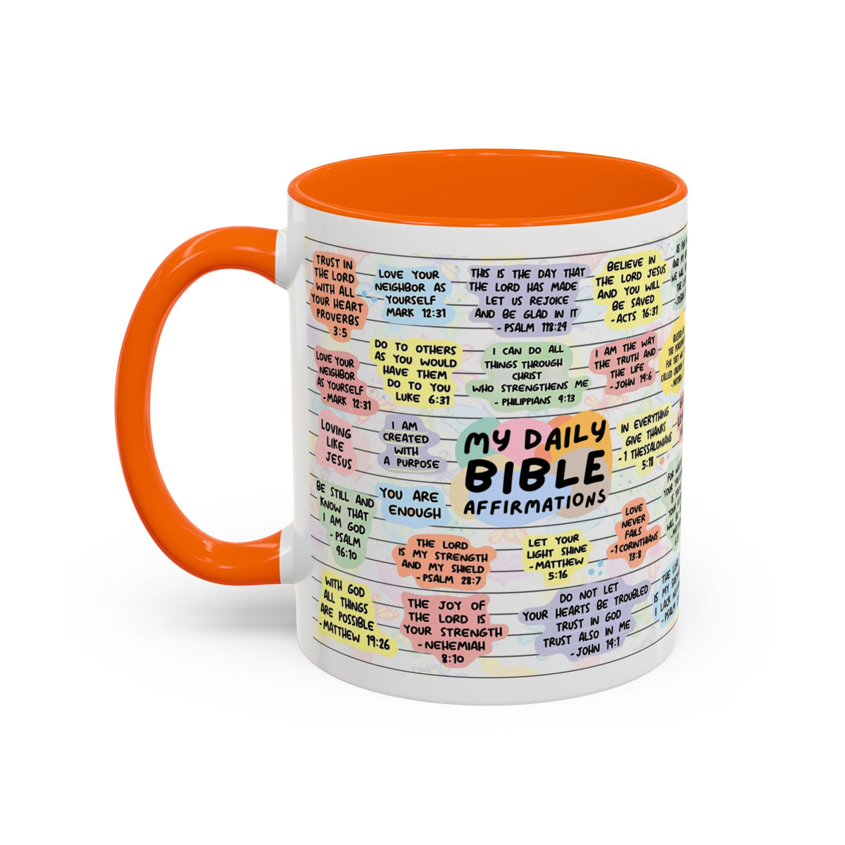 My Daily Bible Affirmations Coffee Mug 15oz/11oz