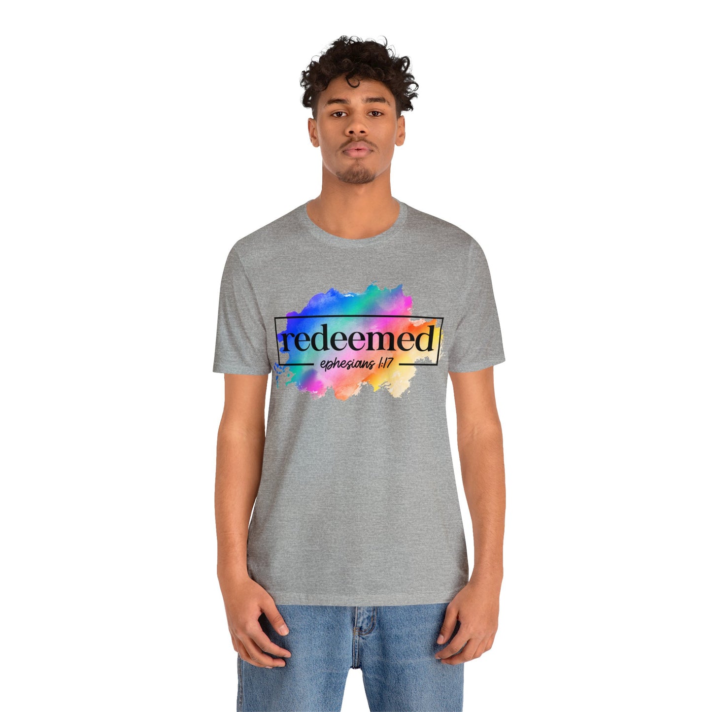 Redeemed - Unisex Jersey Short Sleeve Tee