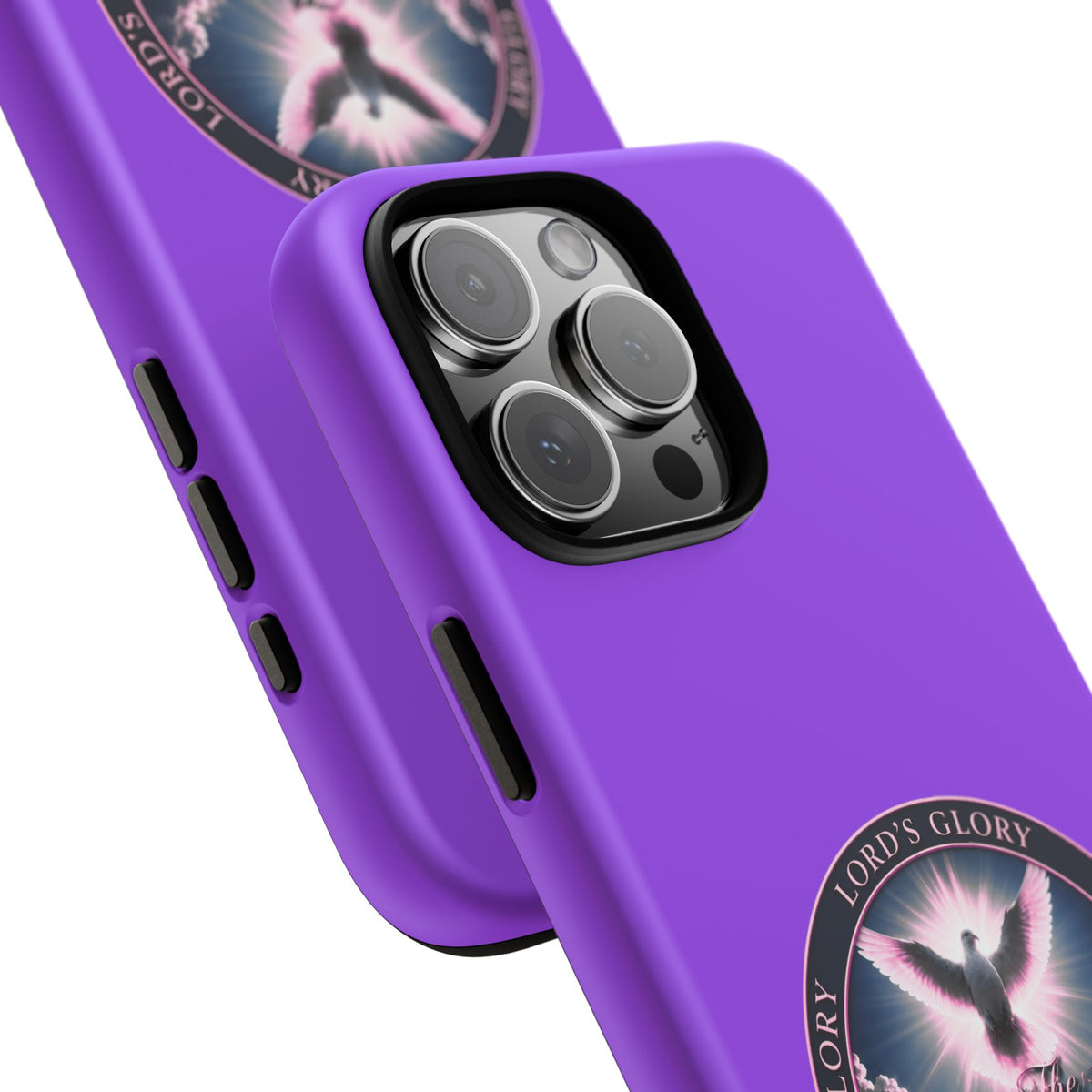 Christian Phone Case – "Lord's Glory with Lori" Dove Design Tough Case (Protective Phone Cover)