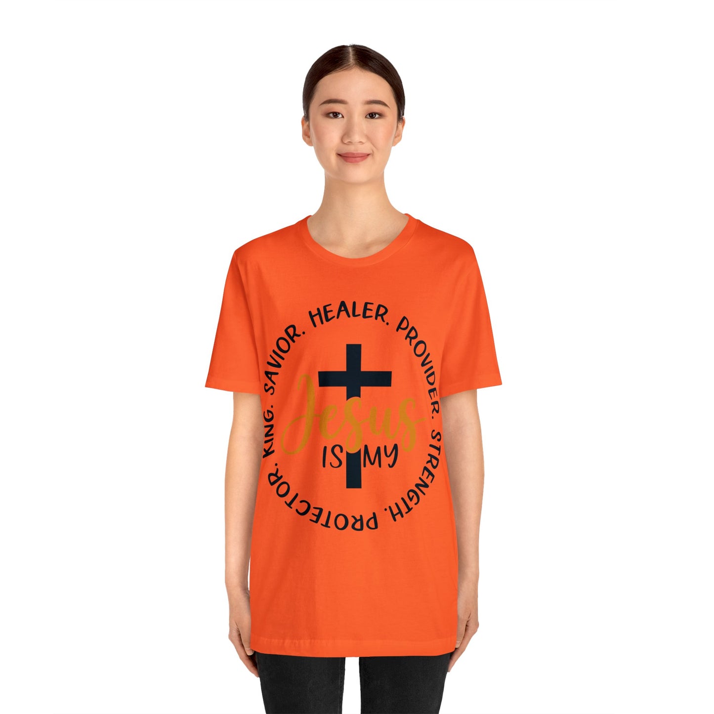 Savior Healer Provider - Unisex Jersey Short Sleeve Tee