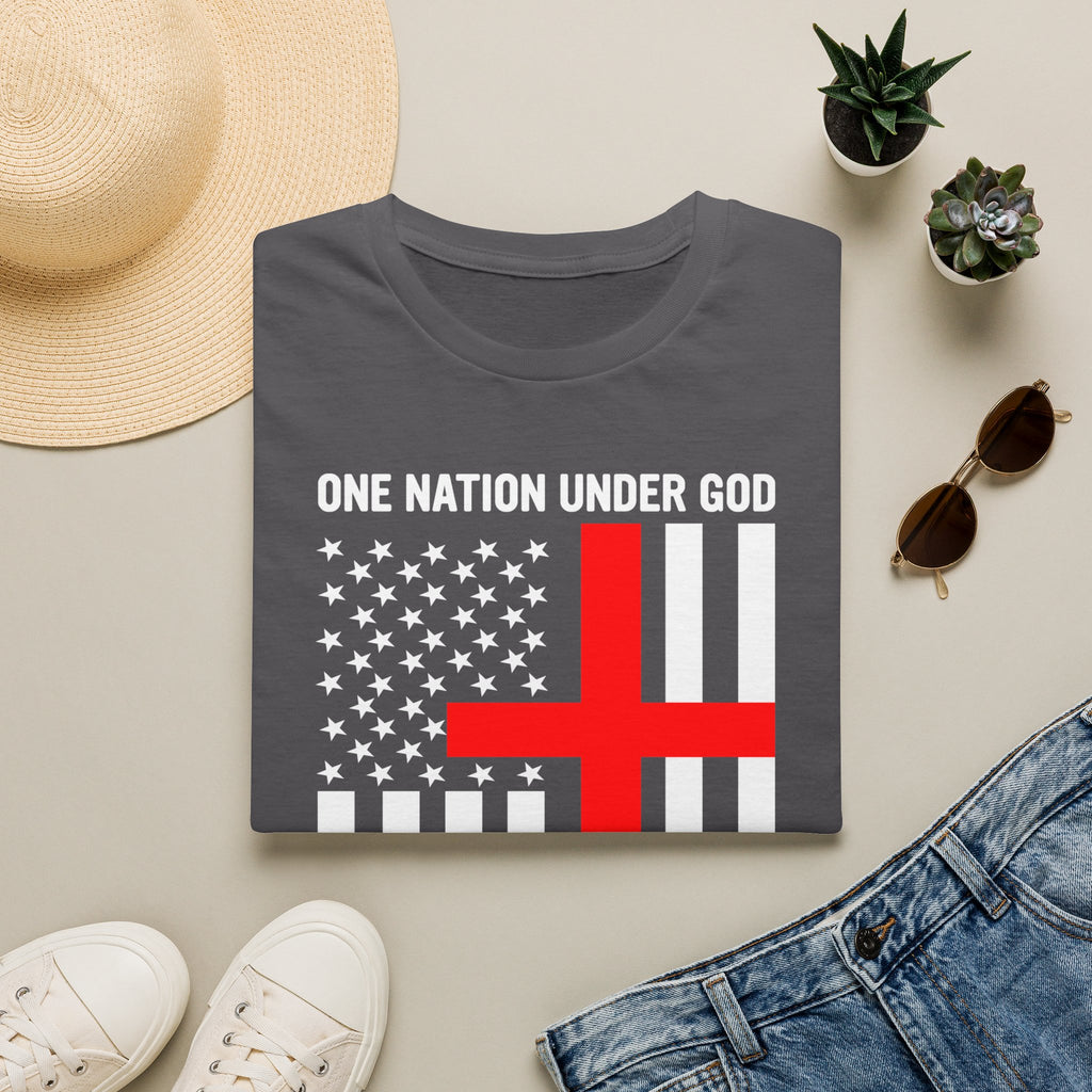 One Nation Under GOD - Mens Womans Softstyle T-Shirt