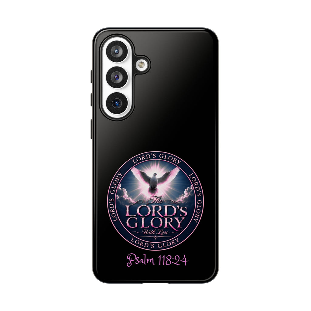 Christian Phone Case – "Lord's Glory with Lori" Dove Design Tough Case (Protective Phone Cover)
