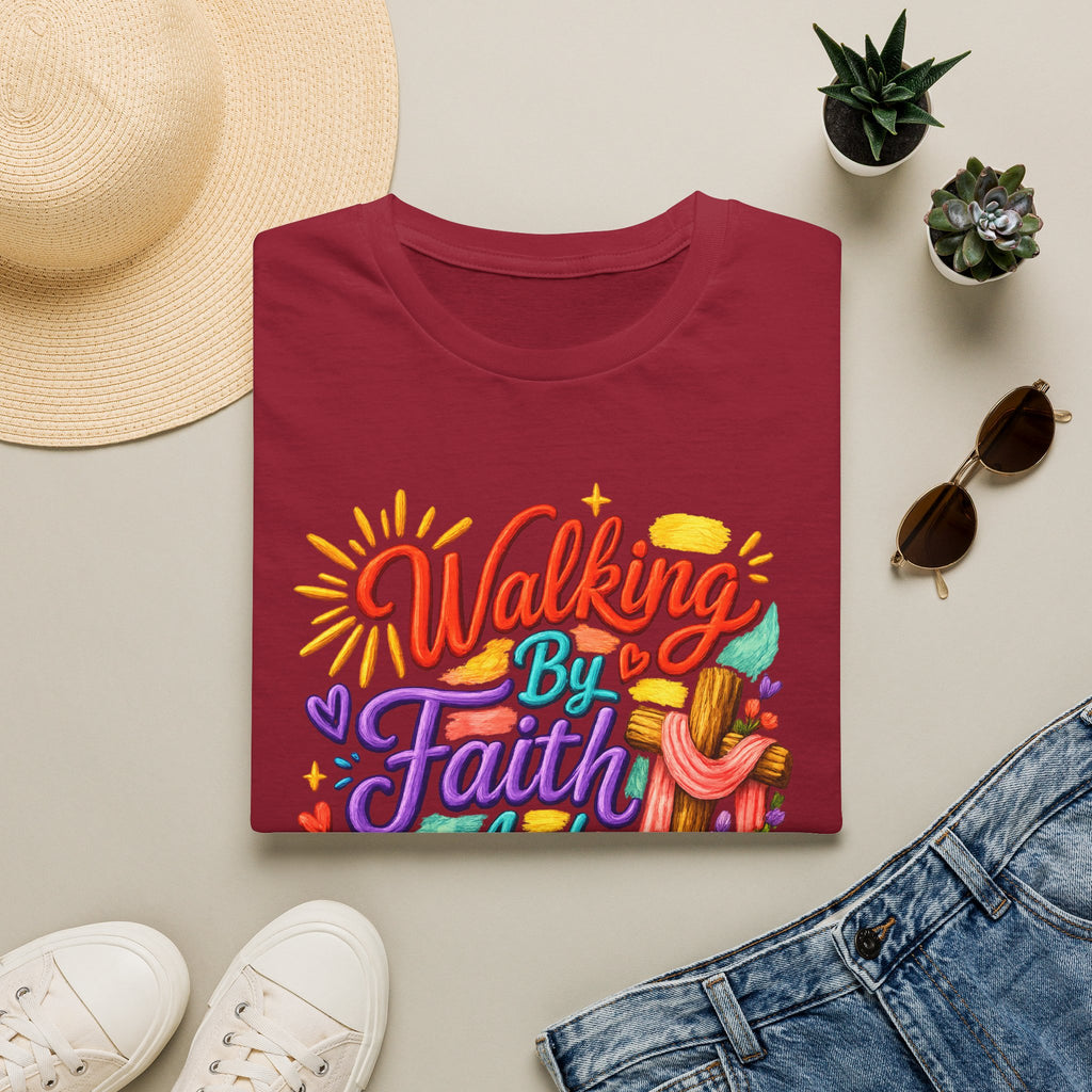 Walking By Faith and Sunshine T-Shirt
