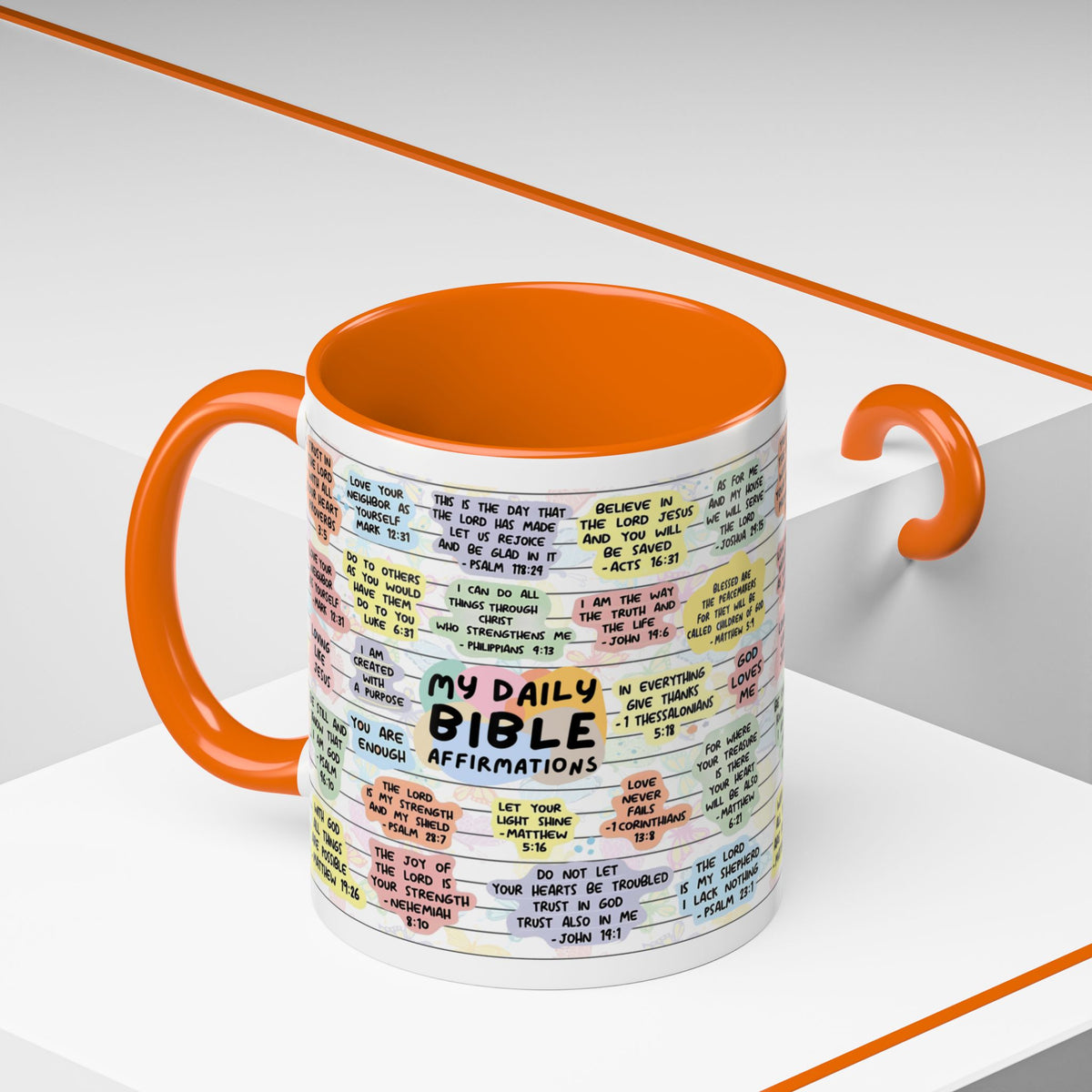 My Daily Bible Affirmations Coffee Mug 15oz/11oz