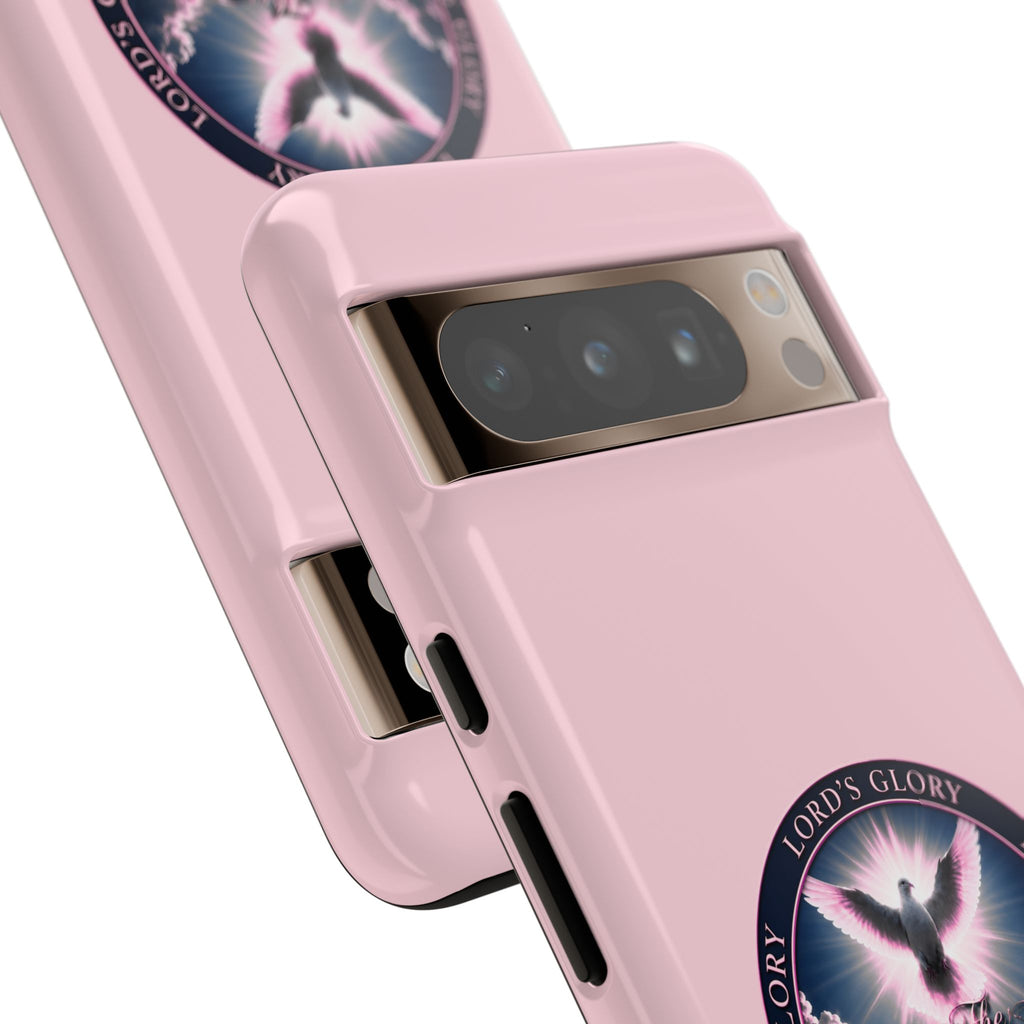 Christian Phone Case – "Lord's Glory with Lori" Dove Design Tough Case (Protective Phone Cover)
