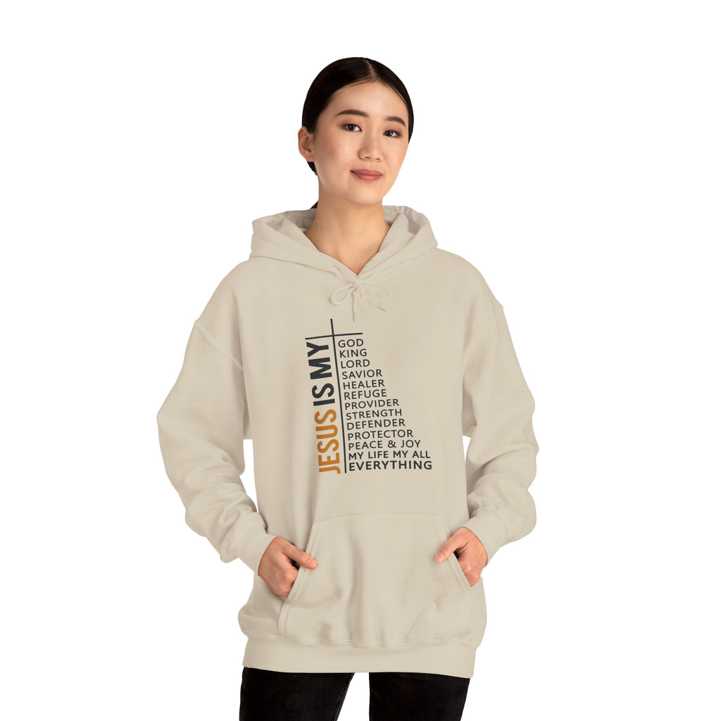 Jesus is My - Mens Womans Heavy Blend Hooded Sweatshirt
