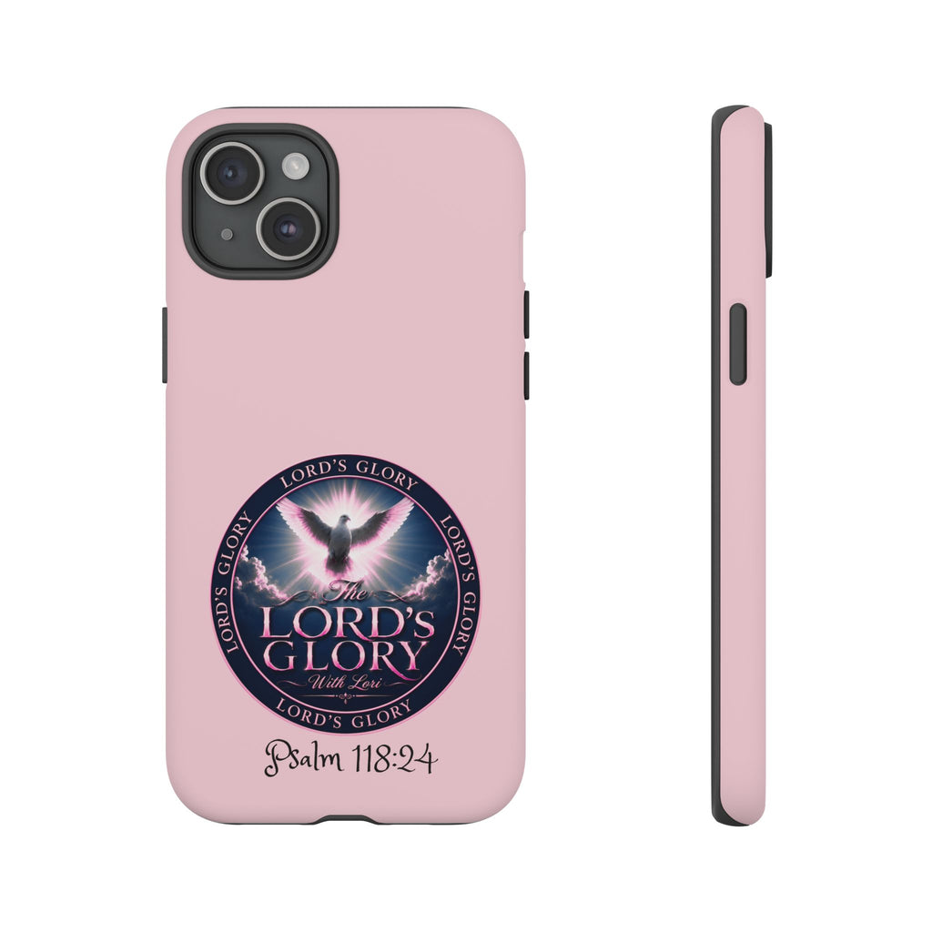Christian Phone Case – "Lord's Glory with Lori" Dove Design Tough Case (Protective Phone Cover)