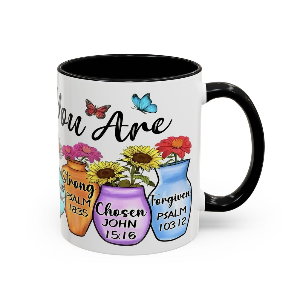 God Says You Are - You Are Loved Christian Bible Verse Coffee Mug