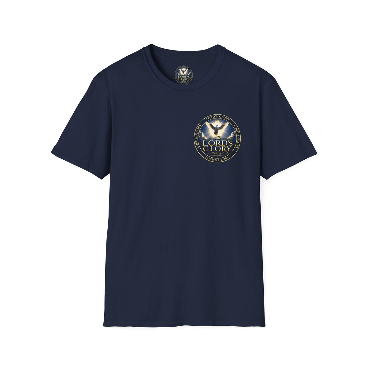Lord's Glory with Lori Dove T‑Shirt — Christian Faith Logo Tee