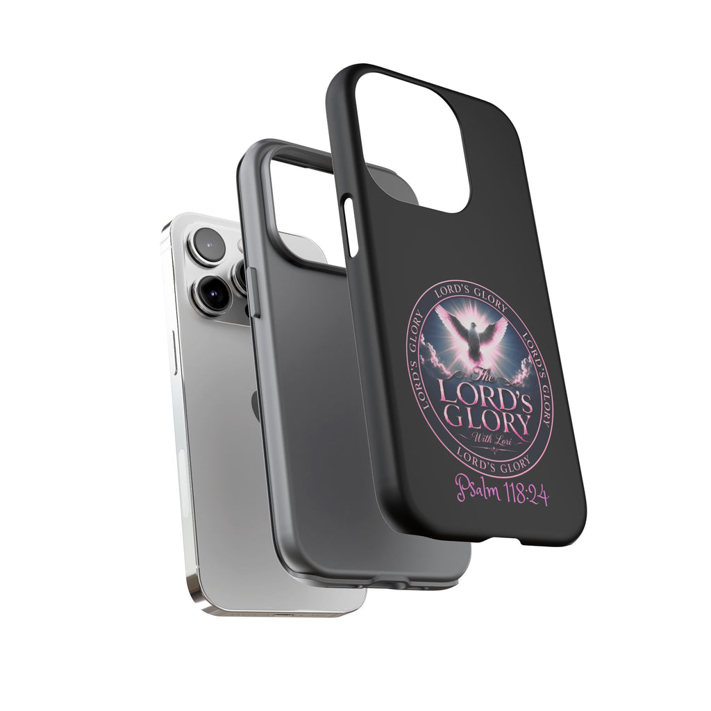 Christian Phone Case – "Lord's Glory with Lori" Dove Design Tough Case (Protective Phone Cover)