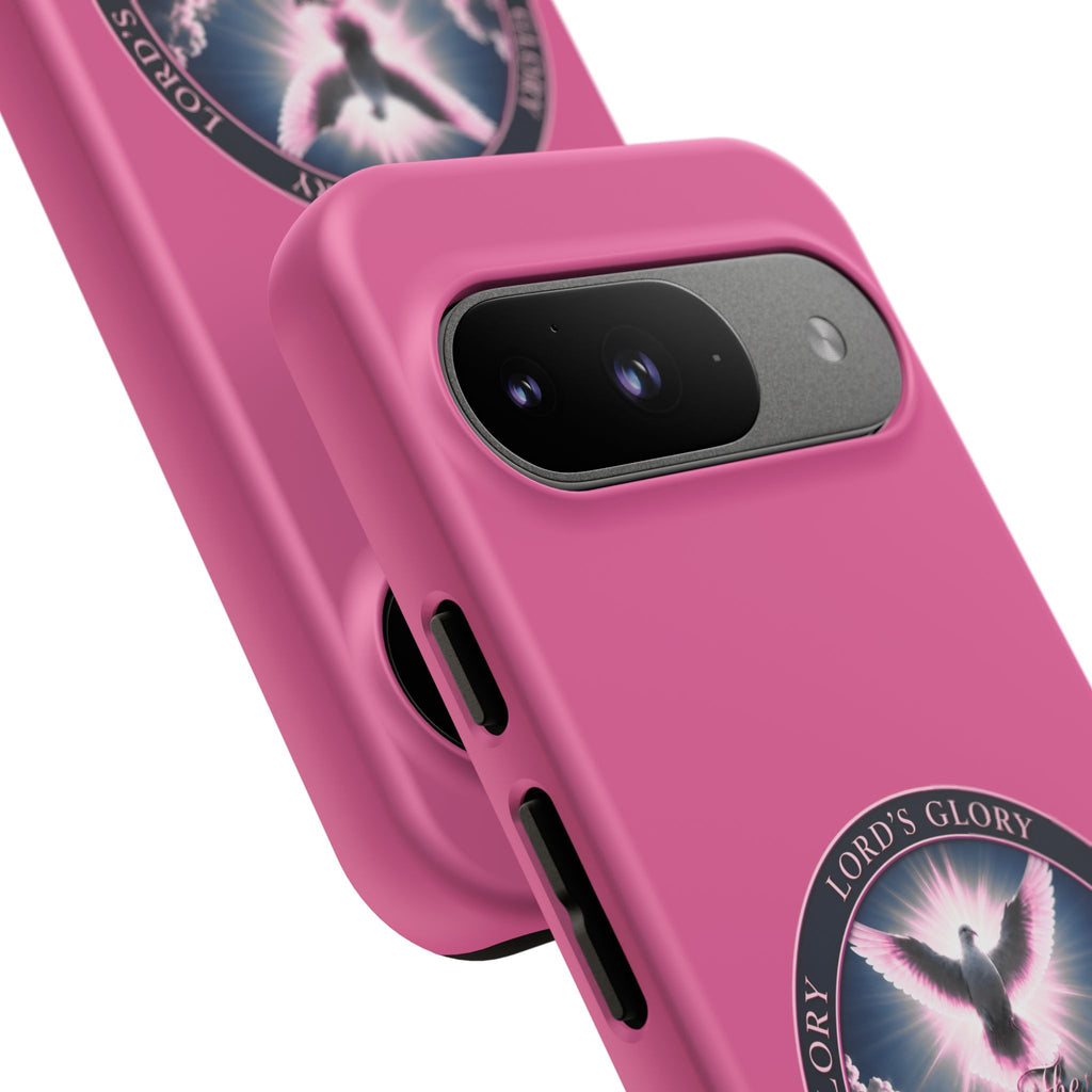 Christian Phone Case – "Lord's Glory with Lori" Dove Design Tough Case (Protective Phone Cover)