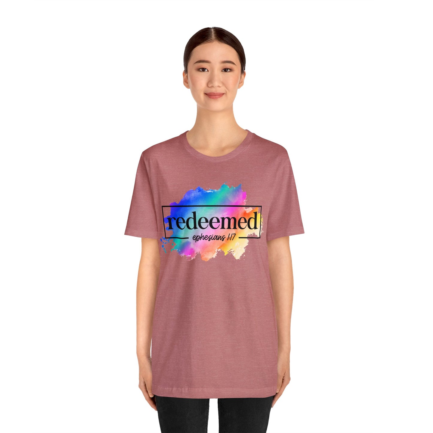 Redeemed - Unisex Jersey Short Sleeve Tee