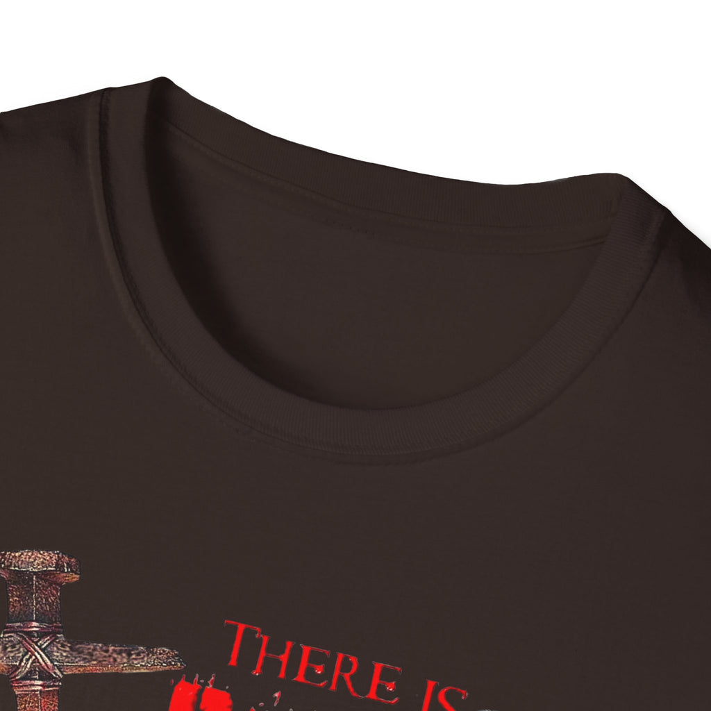 There's Power in the Blood of Jesus T-Shirt — Christian Cross Faith Shirt (Washed by the Blood)