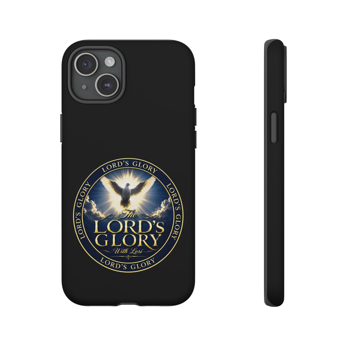 Lord's Glory with Lori Christian Phone Case — Dove & Light Religious iPhone Cover